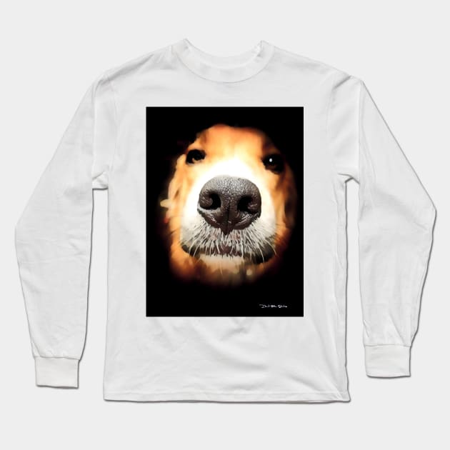 Man’s Best Friend – Graphic 3 Long Sleeve T-Shirt by davidbstudios